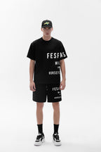FesFas Drawstring Shorts | Men | Black