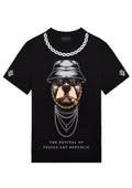 FesFas Pug-print | Áo Thun | Nam | Màu Đen