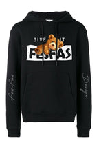FesFas teddy bear-print Hoodie | Black | Men