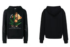 FesFas teddy bear high-print Hoodie | Black | Men
