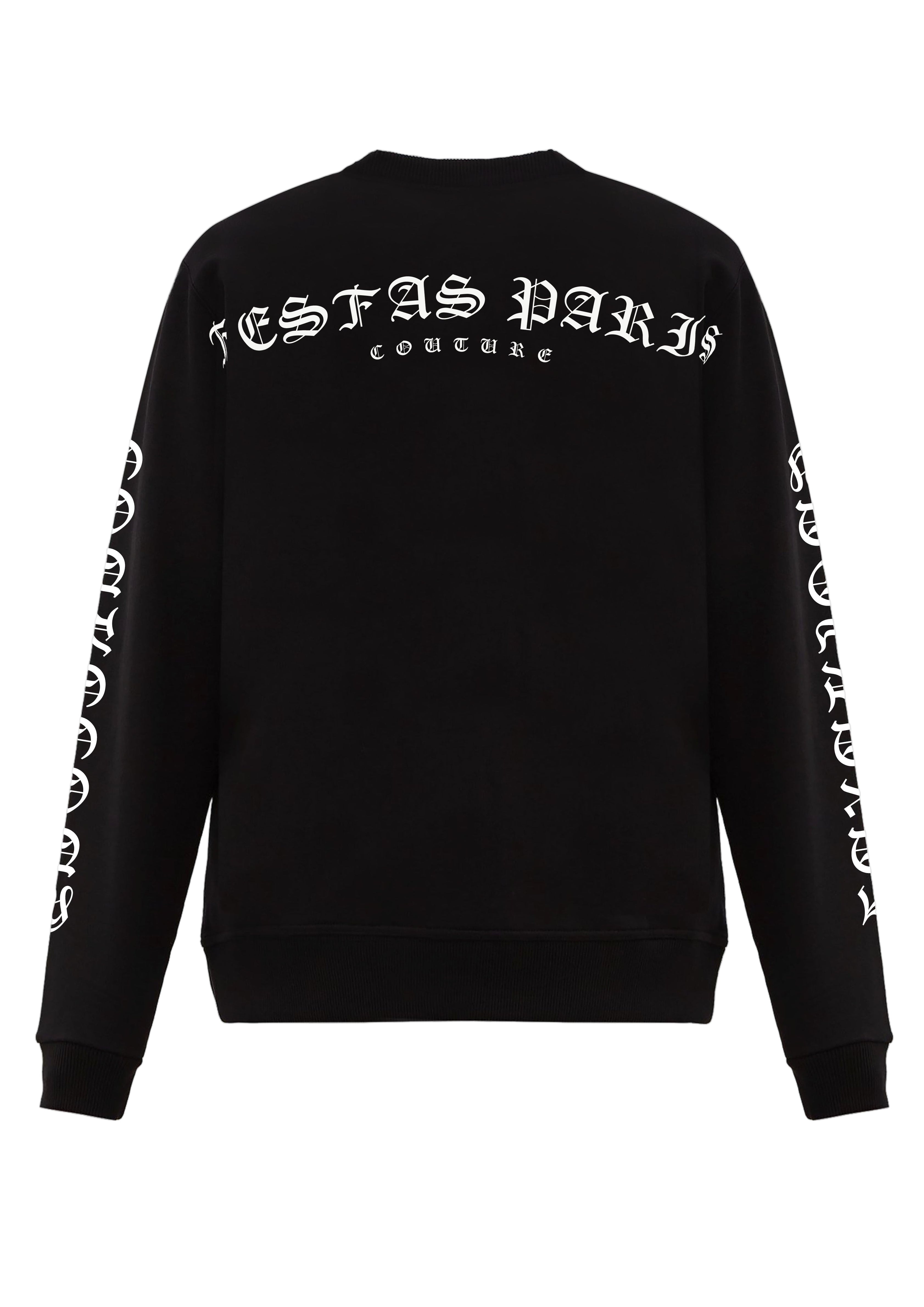 FesFas Graphic-print Sweatshirt | Black | Men