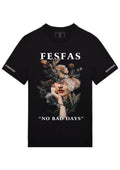 FesFas floral muse-print | Áo Thun | Nam | Màu Đen