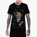 FesFas lion-print | Áo Thun | Nam | Màu Đen