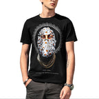 FesFas floral mask-print | Áo Thun | Nam | Màu Đen