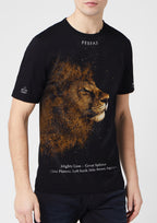 FesFas lion-print | Áo Thun | Nam | Màu Đen