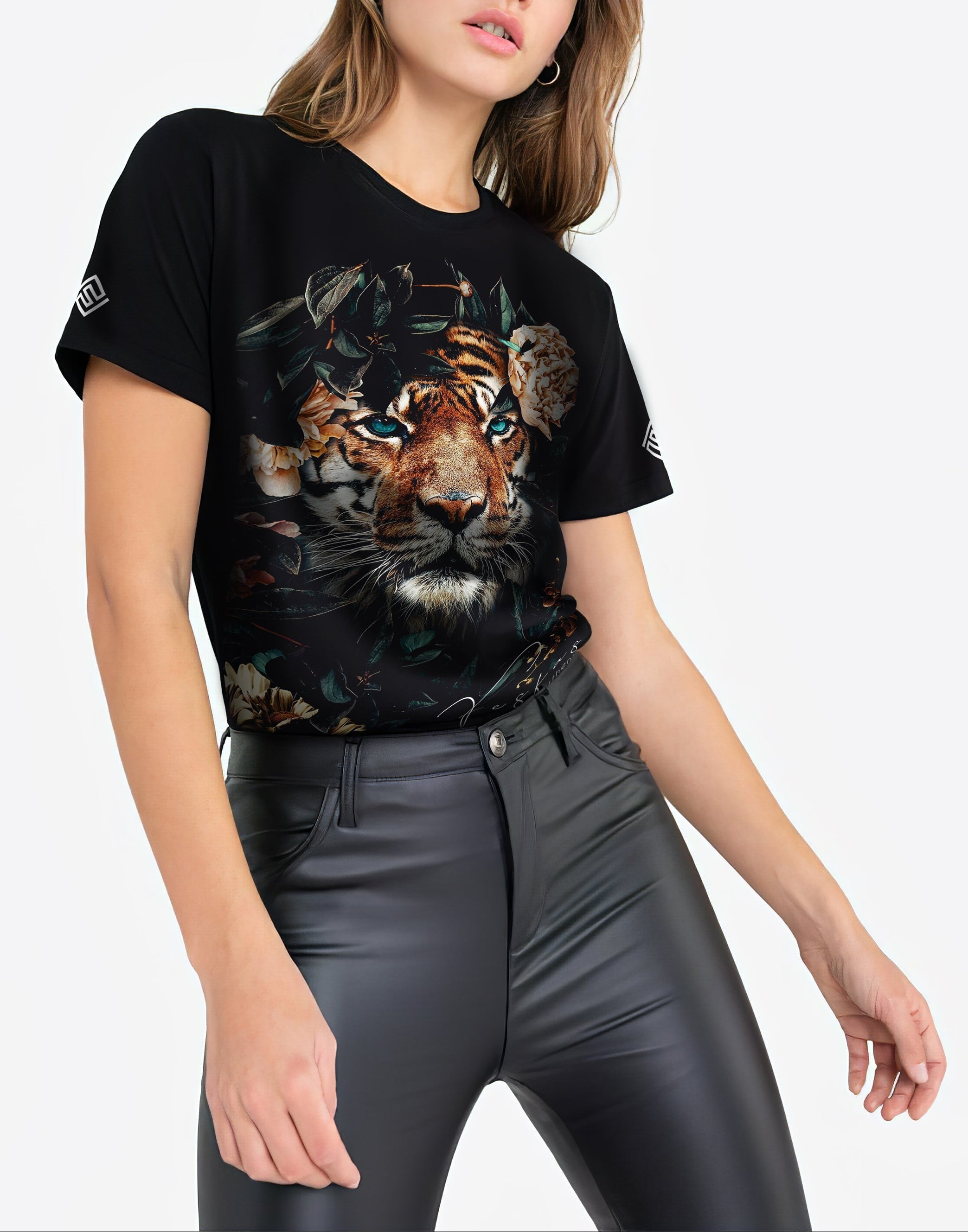 FesFas tiger-print | Áo Thun | Nam | Màu Đen