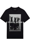 FesFas doberman-print | Áo Thun | Nam | Màu Đen