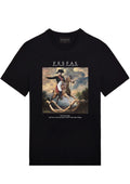 FesFas Horse-print | Áo Thun | Nam | Màu Đen
