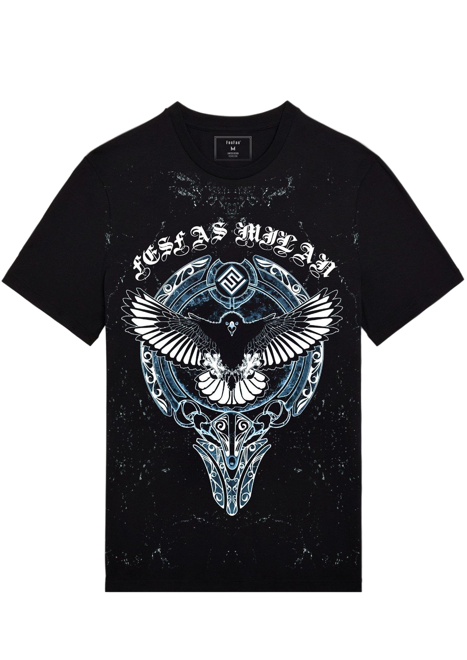FesFas Eagle-print | Áo Thun | Nam | Màu Đen