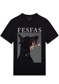 FesFas Dog-print | Áo Thun | Nam | Màu Đen
