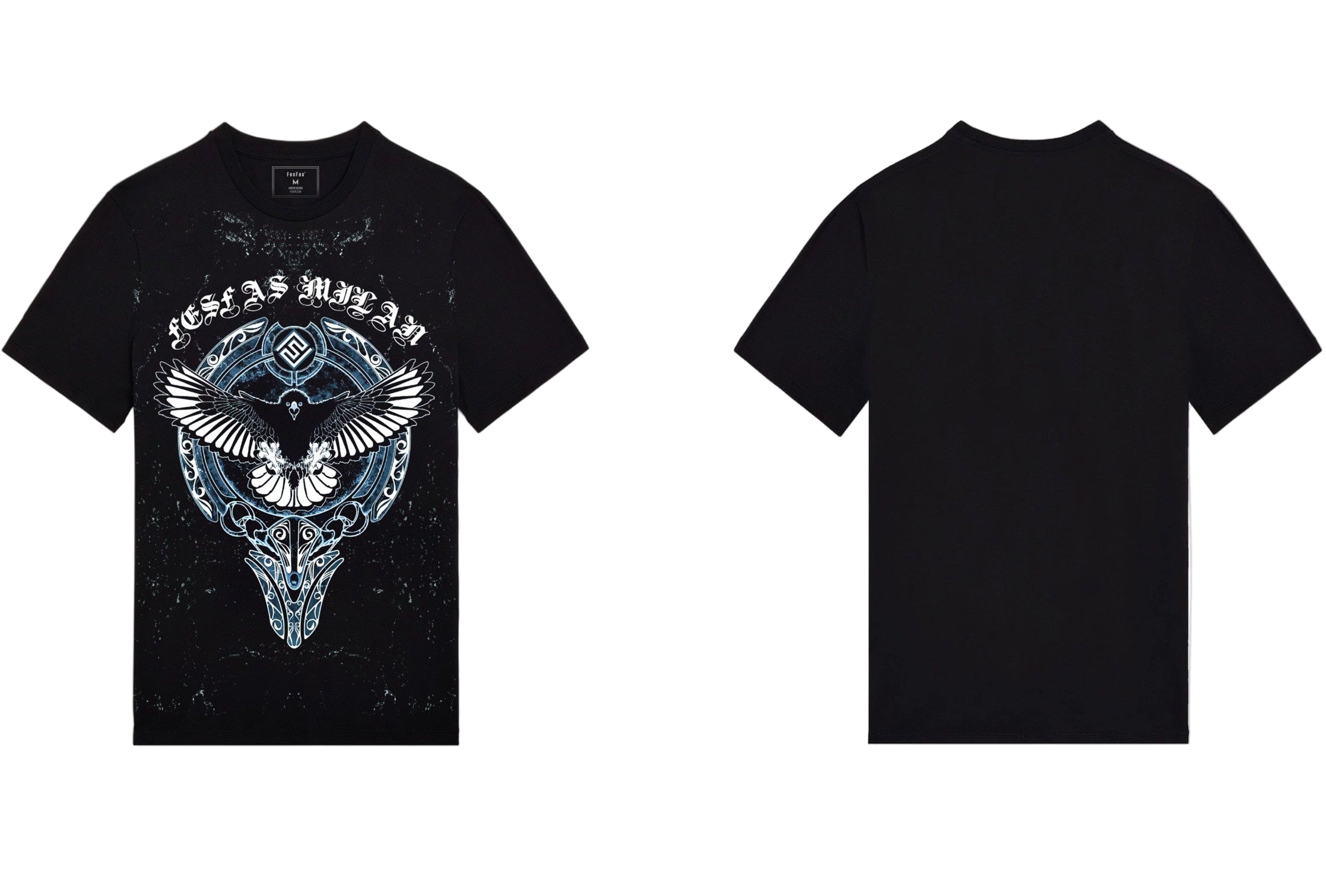 FesFas Eagle-print | Áo Thun | Nam | Màu Đen