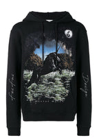 FesFas Heather Garden-print Hoodie | Black | Men