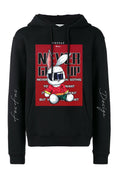 FesFas Never Give Up-print Hoodie | Black | Men