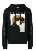 FesFas Dog selfie-print Hoodie | Black | Men