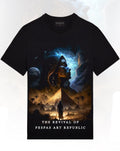 FesFas Mystical-print | Áo Thun | Nam | Màu Đen