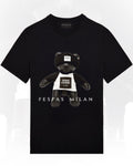 FesFas Bear-print | Áo Thun | Nam | Màu Đen