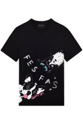 FesFas Pet-print | Áo Thun | Nam | Màu Đen