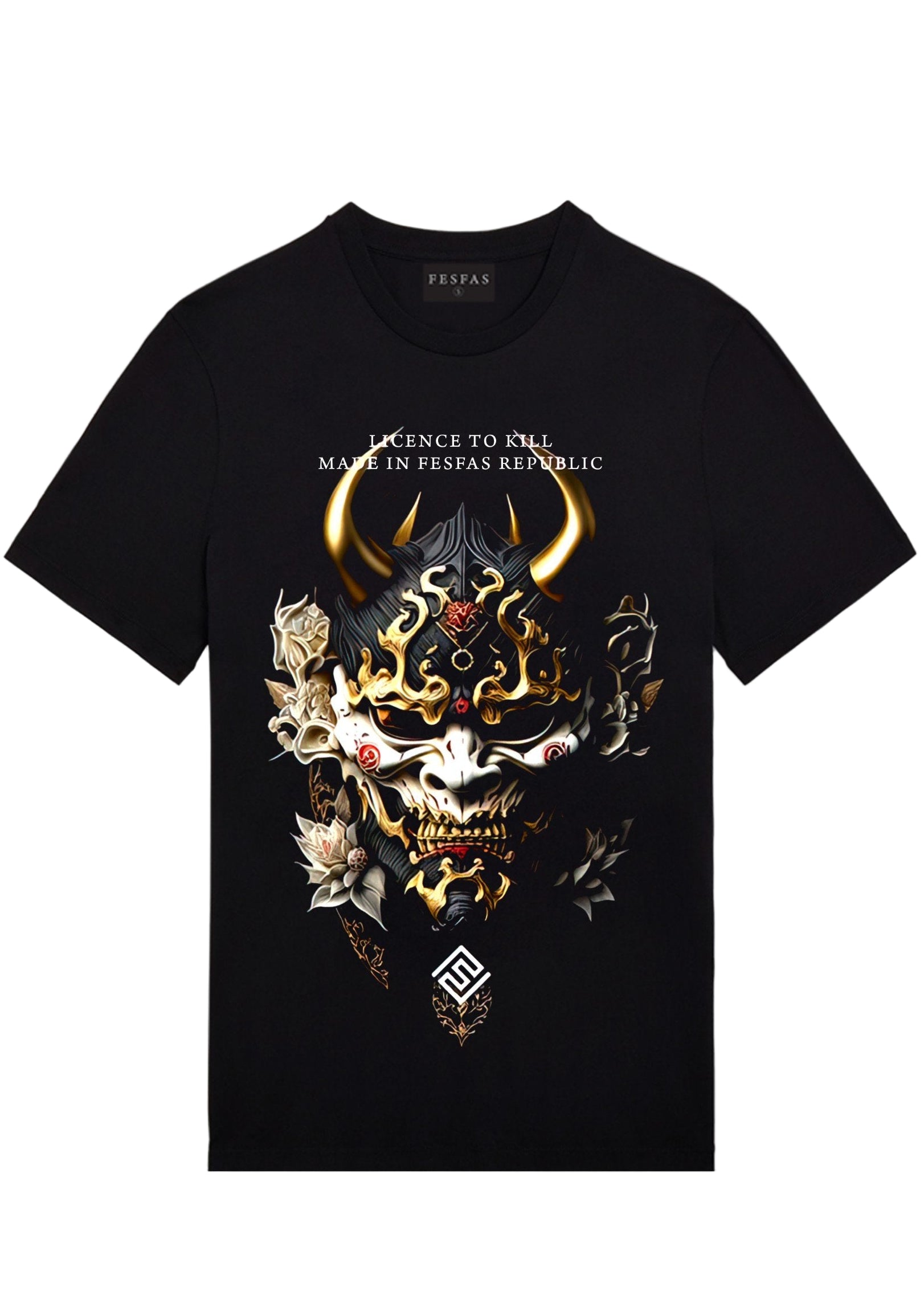 FesFas Mystic-print | Áo Thun | Nam | Màu Đen