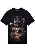 FesFas master cat-print | Áo Thun | Nam | Màu Đen