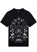 FesFas graphic-print | Áo Thun | Nam | Màu Đen