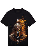 FesFas warrior-print | Áo Thun | Nam | Màu Đen