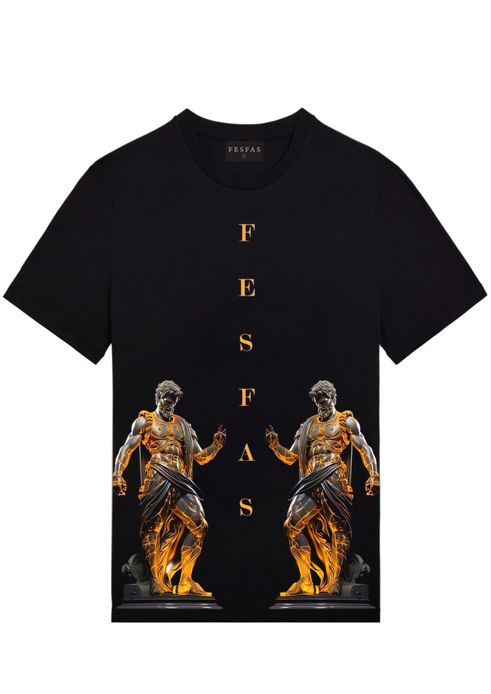 FesFas combatant-print | Áo Thun | Nam | Màu Đen