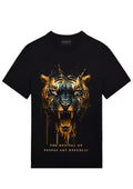 FesFas panther-print | Áo Thun | Nam | Màu Đen