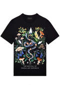 FesFas nature-print | Áo Thun | Nam | Màu Đen