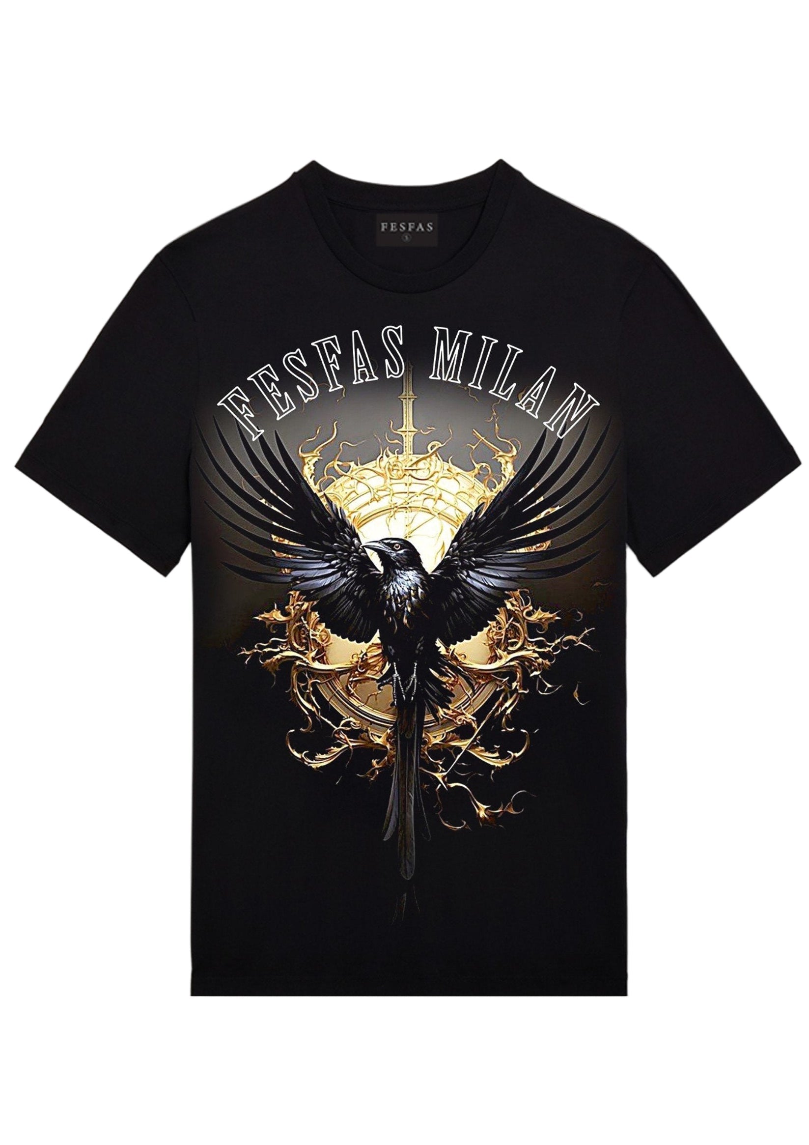 FesFas Eagle-print | Áo Thun | Nam | Màu Đen