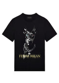 FesFas Doberman-print | Áo Thun | Nam | Màu Đen