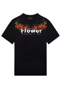 FesFas Floral-print | Áo Thun | Nam | Màu Đen