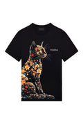 FesFas Cat-print | Áo Thun | Nam | Màu Đen