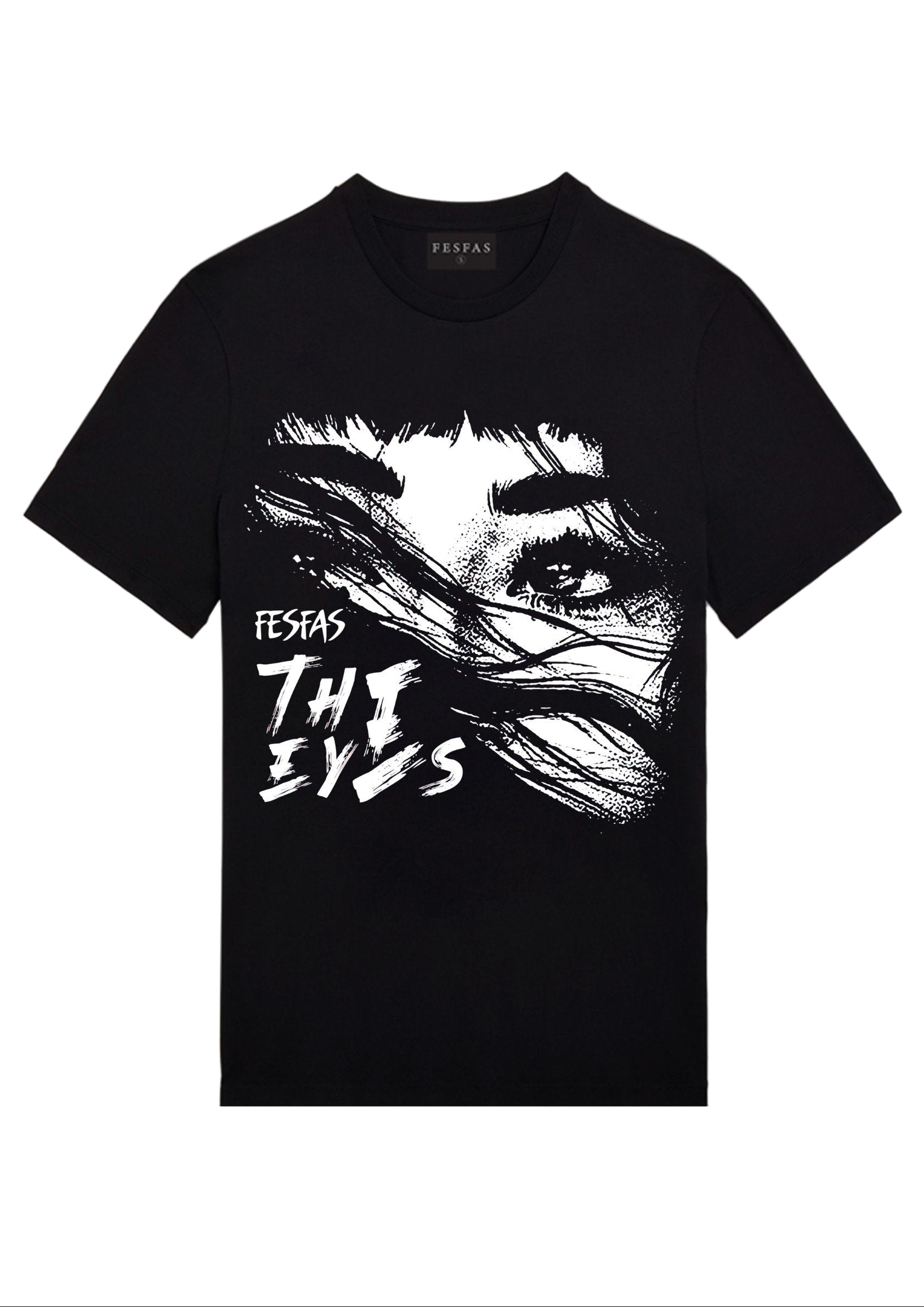FesFas Girl-print | Áo Thun | Nam | Màu Đen
