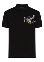 FesFas Angel-print | Áo Polo | Nam | Màu Đen