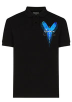 FesFas Eagle-print | Áo Polo | Nam | Màu Đen