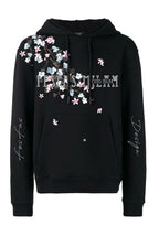 FesFas flower-print Hoodie | Black | Men