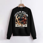 FesFas Angels and Demons-print Sweatshirt | Black | Men
