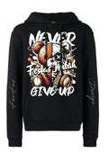 FesFas teddy bear-print Hoodie | Black | Men