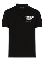 FesFas "Pilot to Pilot"-print | Áo Polo | Nam | Màu Đen
