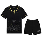FesFas black panther-print | Bộ T-Shirt | Nam | Màu Đen