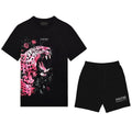 FesFas pink jaguar-print | Bộ T-Shirt | Nam | Màu Đen