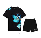 FesFas dragonfly-print | Áo Thun | Nam | Màu Đen