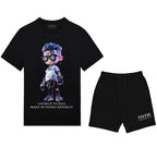 FesFas hiphop boy-print | Bộ T-Shirt | Nam | Màu Đen