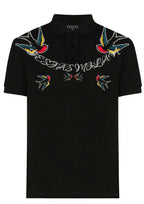 FesFas Swallow-print | Áo Polo | Nam | Màu Đen