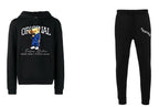 FesFas Bear-print Hoodie Set | Black | Men
