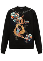 FesFas Phoenix-print Sweatshirt | Black | Men