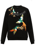 FesFas Phoenix-print Sweatshirt | Black | Men