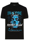 FesFas graphic-print | Áo Polo | Nam | Màu Đen