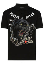 FesFas chains panther-print | Áo Polo | Nam | Màu Đen