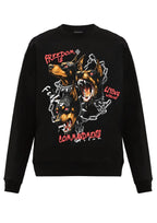 FesFas cerberus-print Sweatshirt | Black | Men